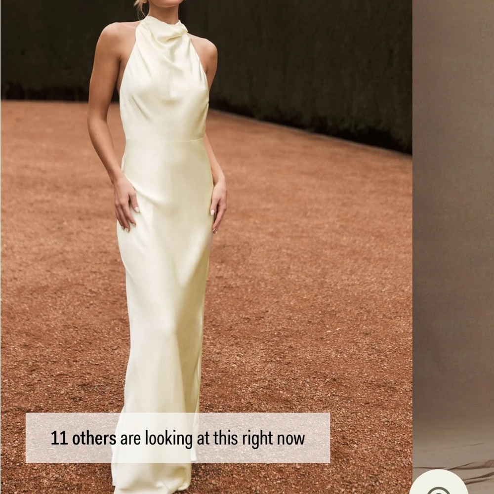 Meshki Satin Maxi Dress